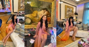 Haïfa Wehbe fête son anniversaire 