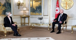 Saïed rencontre la présidente de la commission de Venise