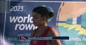 Exploit Historique : Hala Belhaj Mohamed remporte l'or au Championnat Mondial d'Aviron de Plage