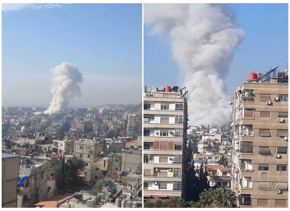 هجوم إسرائيلي يستهدف مبنى سكني في دمشق وسقوط ضحايا