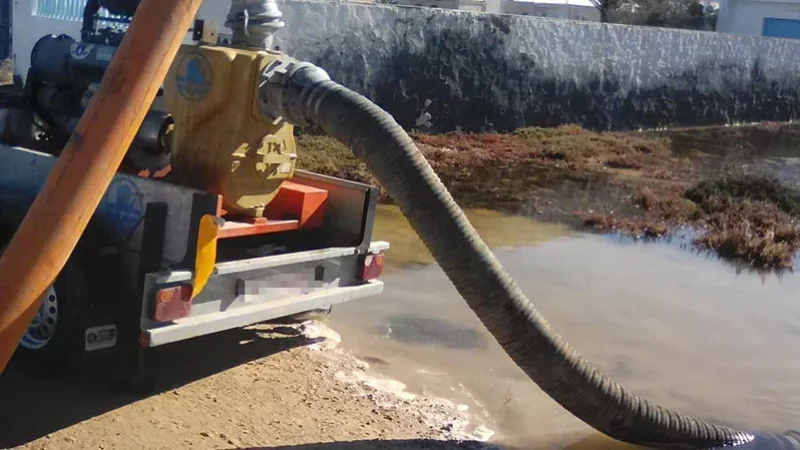 41 تدخلاً للحماية المدنية بسبب الأمطار… و7 عمليات ضخ في ساعات حرجة 🚨🌧️