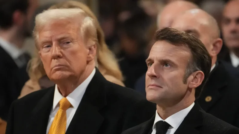 ترامب يهدد بفرض رسوم 200% على النبيذ الفرنسي ويضغط على ماكرون للانضمام إلى "مجلس السلام"