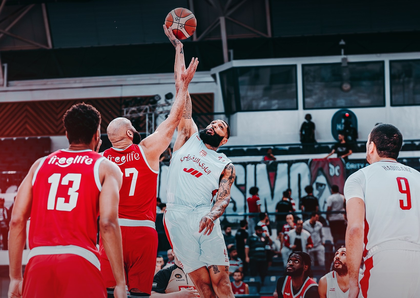 هزيمة للنادي الإفريقي أمام بيروت في بطولة دبي الدولية لكرة السلة