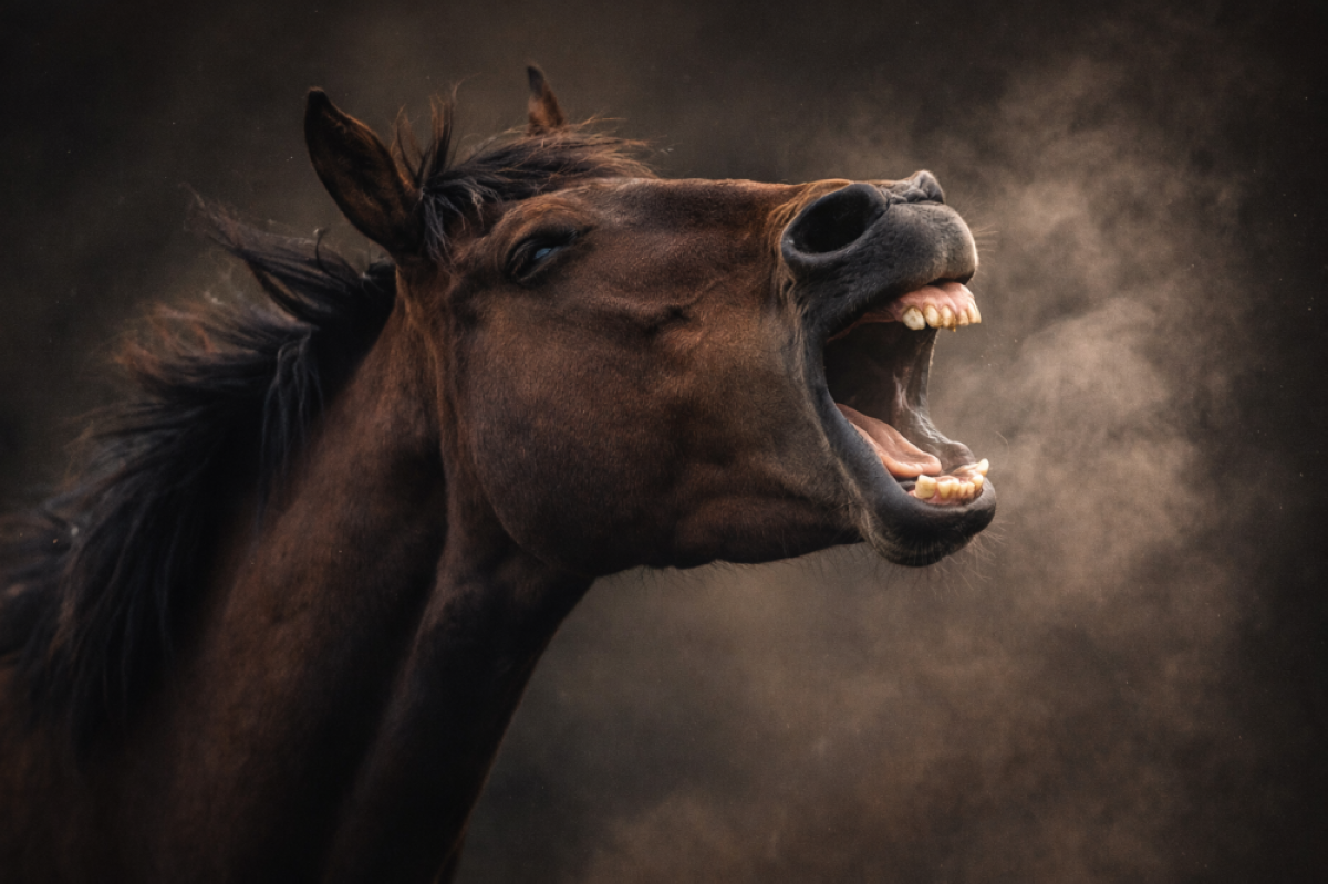 لغز صهيل الخيول… نغمتان في آنٍ واحد تكشفان سرًا بيولوجيًا مدهشًا