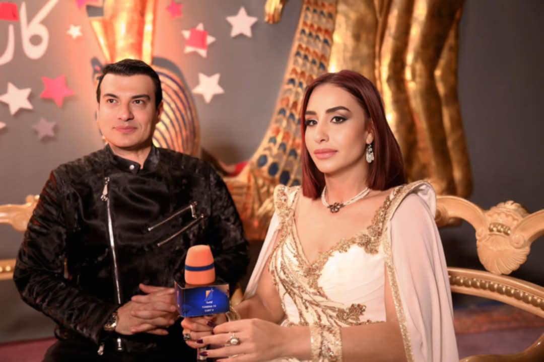شيماء شمام.. تألق إعلامي وحوار حصري مع إيهاب توفيق!