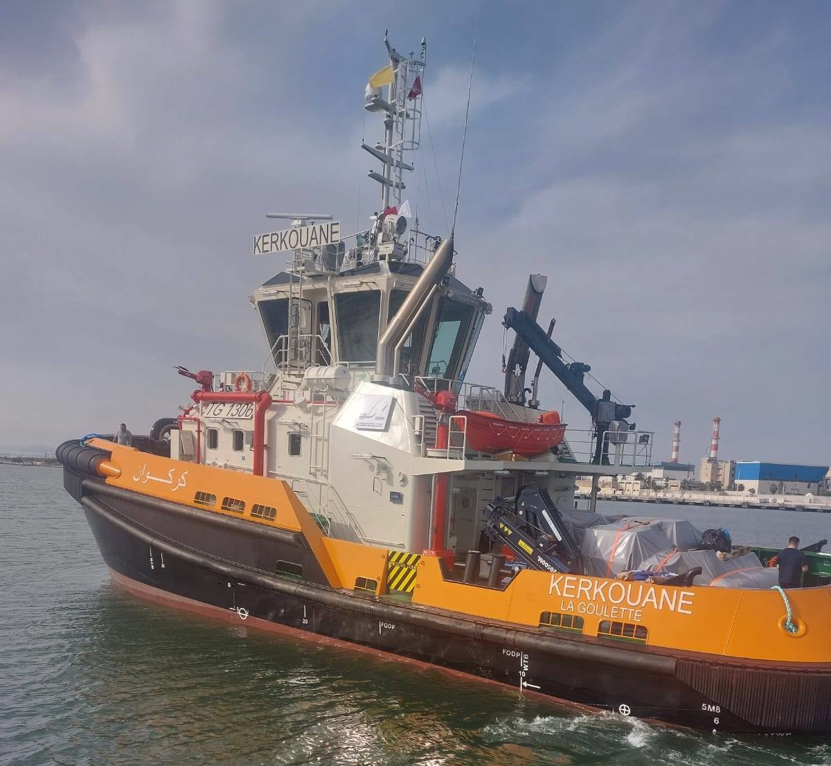 الجرّار البحري “كركوان” يعزّز أسطول ميناء حلق الوادي