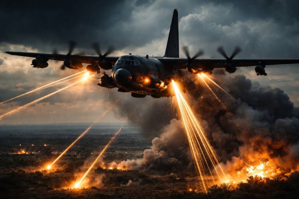 "ملك الموت" يحلّق من جديد: كيف تحوّلت AC-130 إلى أسطورة نارية في سماء الحروب؟