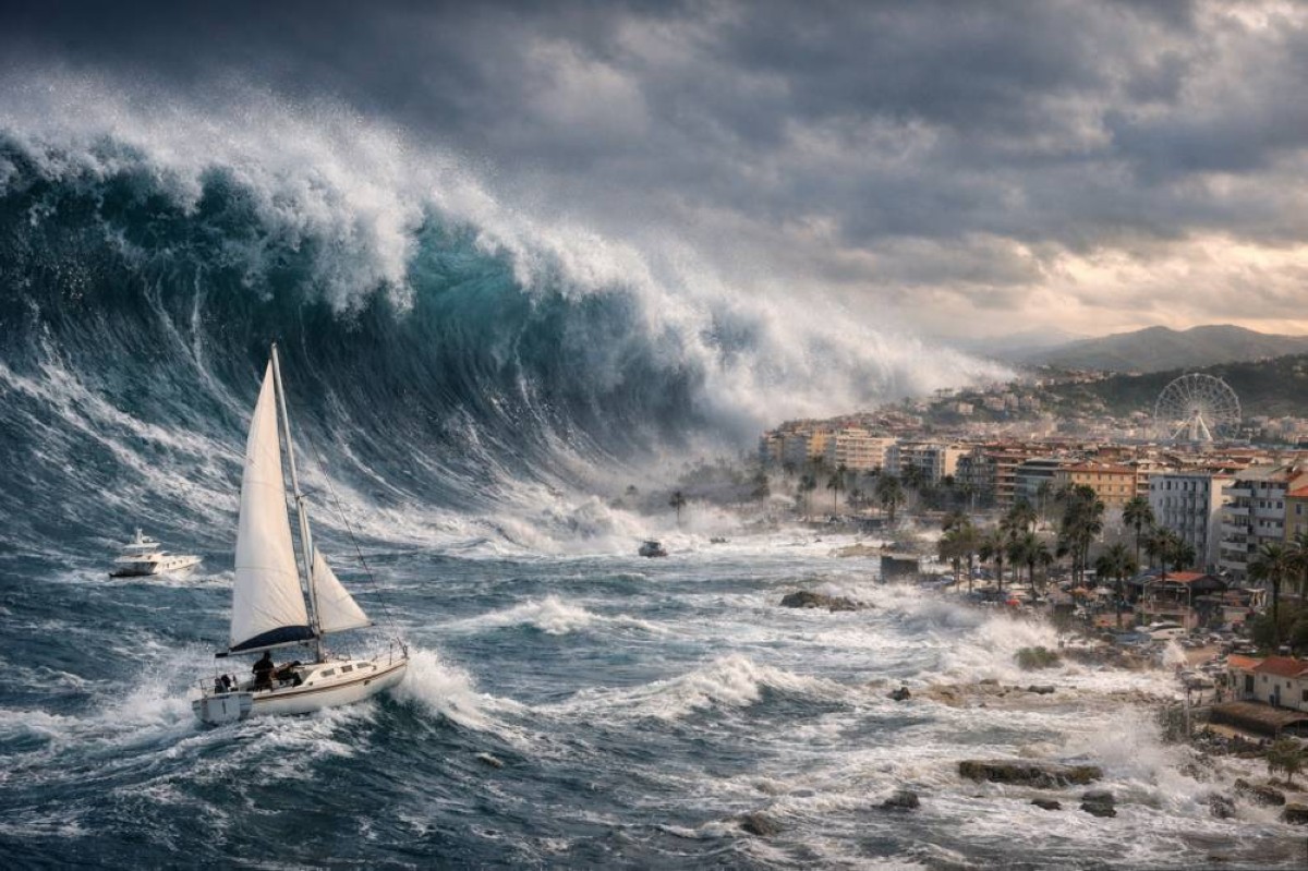 تسونامي المتوسط… الخطر الذي قد يصل قبل التحذير