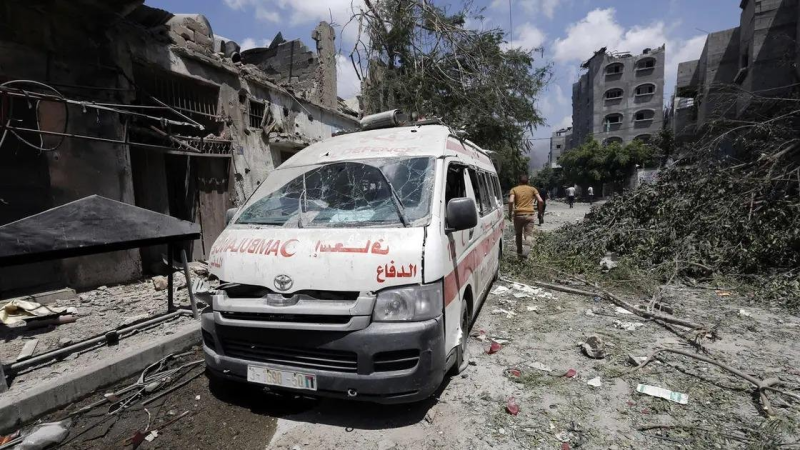 الصليب الأحمر: لا مكان آمن في غزة.. والمنظومة الصحية تنهار