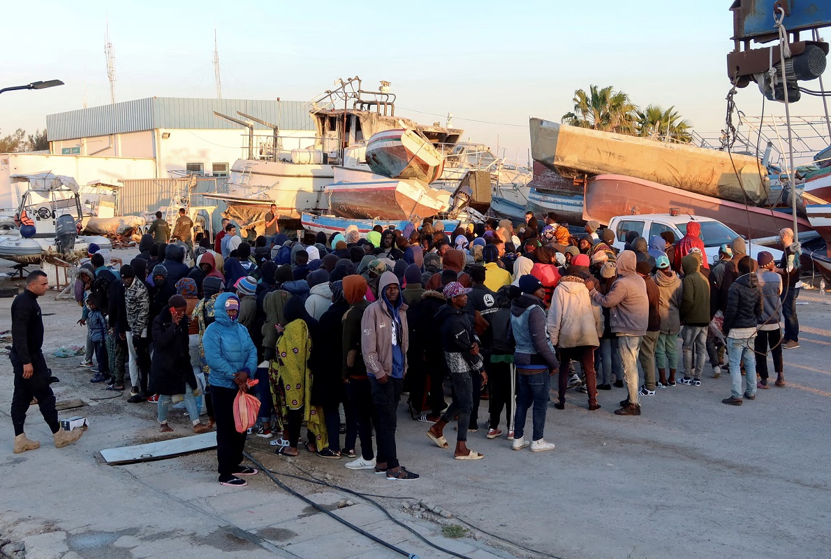 سجن 50 مهاجرًا غير نظامي من إفريقيا جنوب الصحراء في سوسة