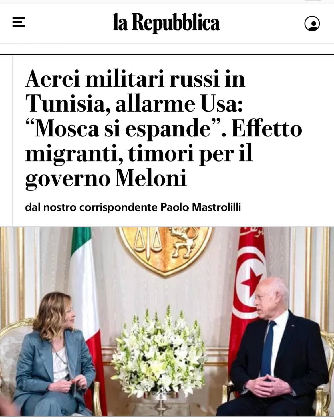 إيطاليا تخشى تورط قوات "فاغنر" الروسية في إدخال مهاجرين غير نظاميين إلى تونس