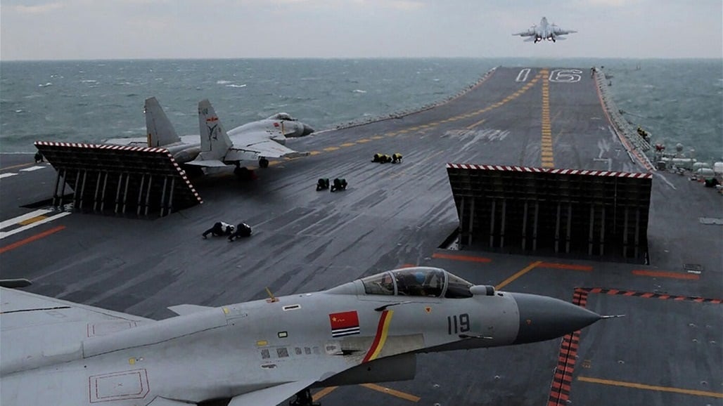 الصين ترسل تكتيكيًا طائرات حربية وسفن إلى مناطق قرب تايوان