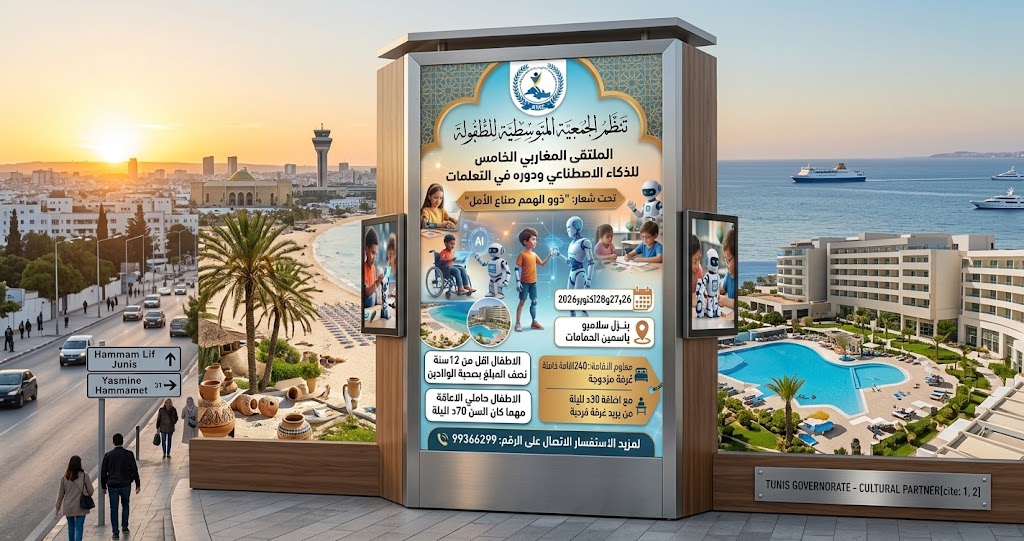الذكاء الاصطناعي في خدمة الطفولة: الملتقى المغاربي الخامس يفتح آفاقًا جديدة للتعلّم والإبداع