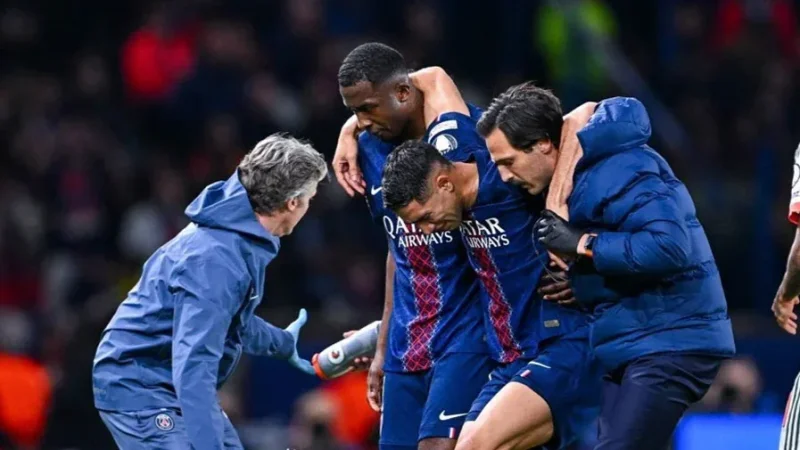 ضربة موجعة لباريس سان جيرمان… إصابة أشرف حكيمي تُربك حسابات الفريق وتُهدد حلم الكرة الإفريقية!