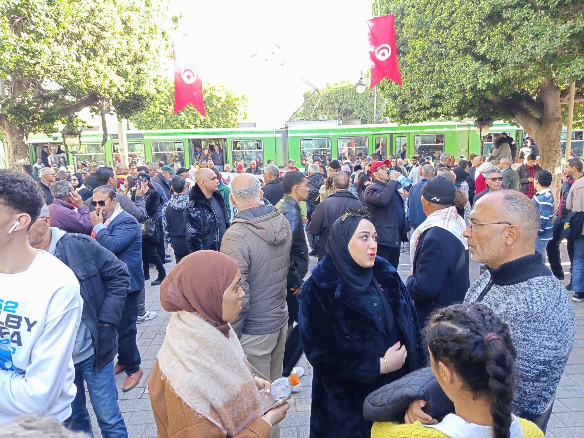 17 ديسمبر مسيرة شعبية تؤكد السيادة وترسخ الشرعية الدستورية لتونس