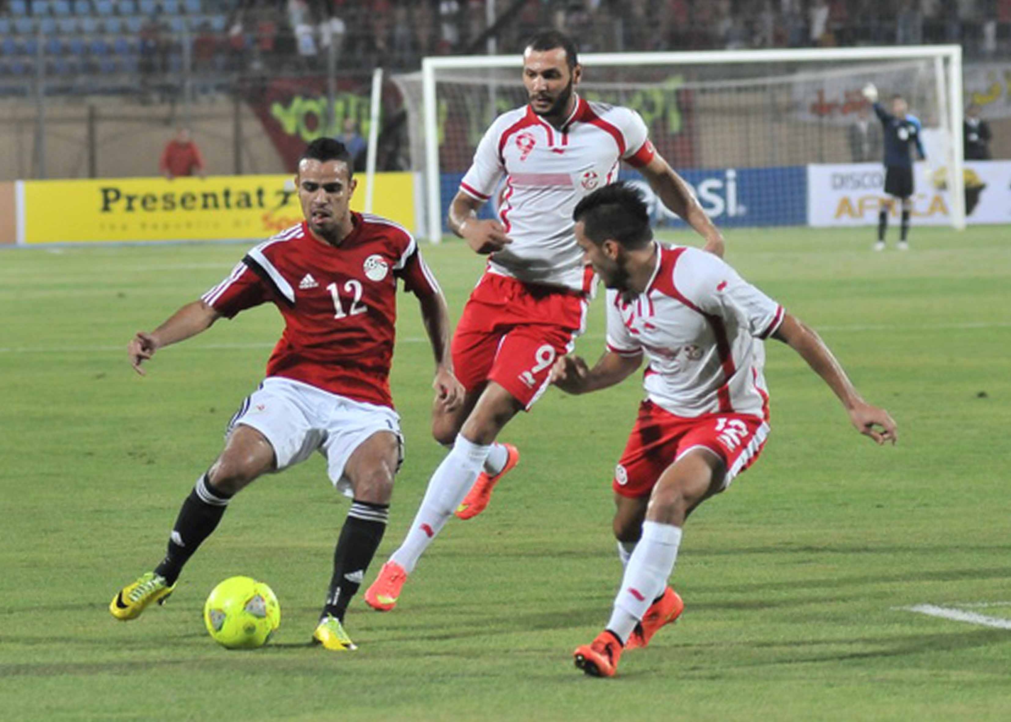 تونس تواجه مصر ودياً