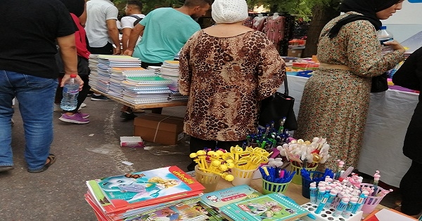العاصمة : إقبال مكثف على الأدوات المدرسية في السوق الموازية