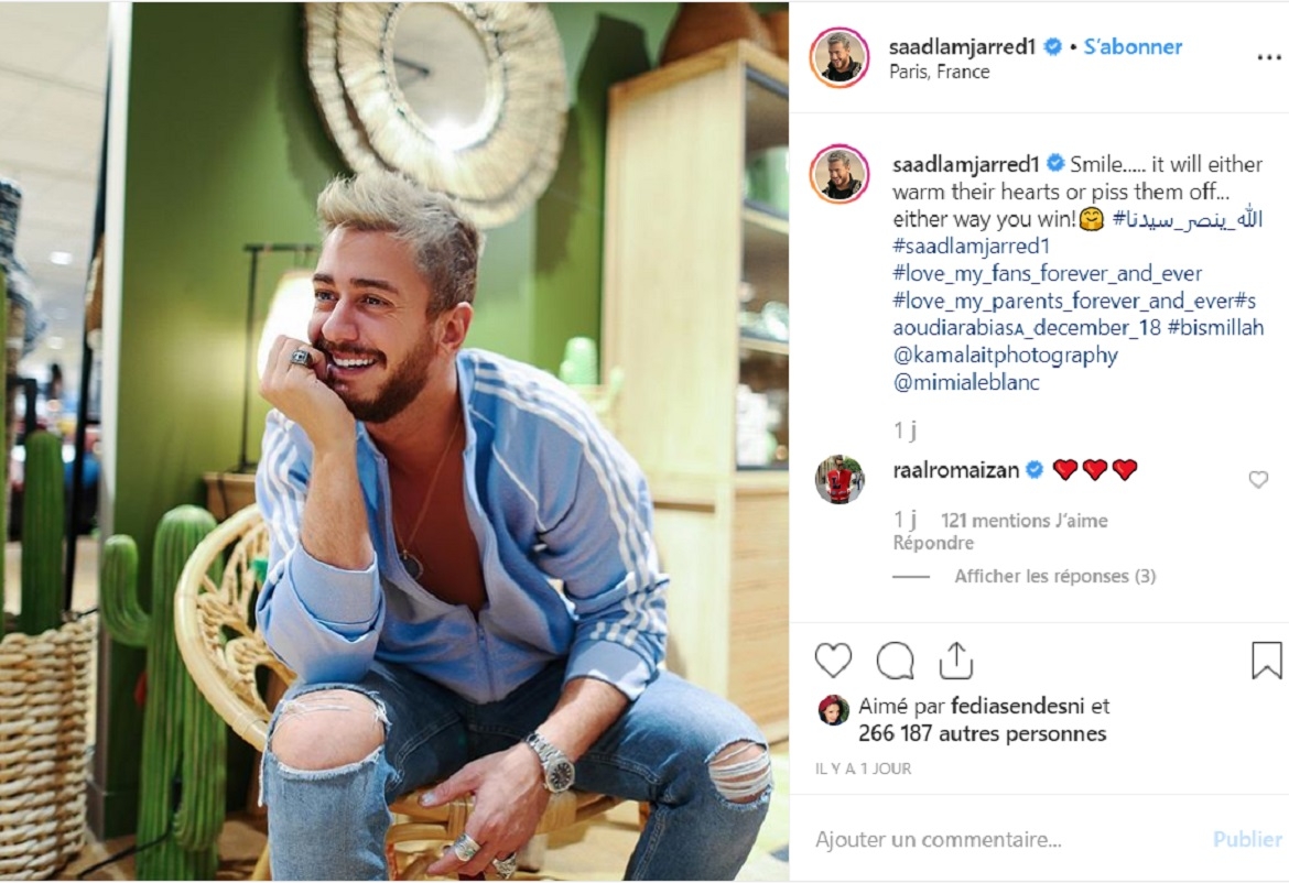 سعد لمجرد يسخر من السعوديين قبل حفله بالرياض
