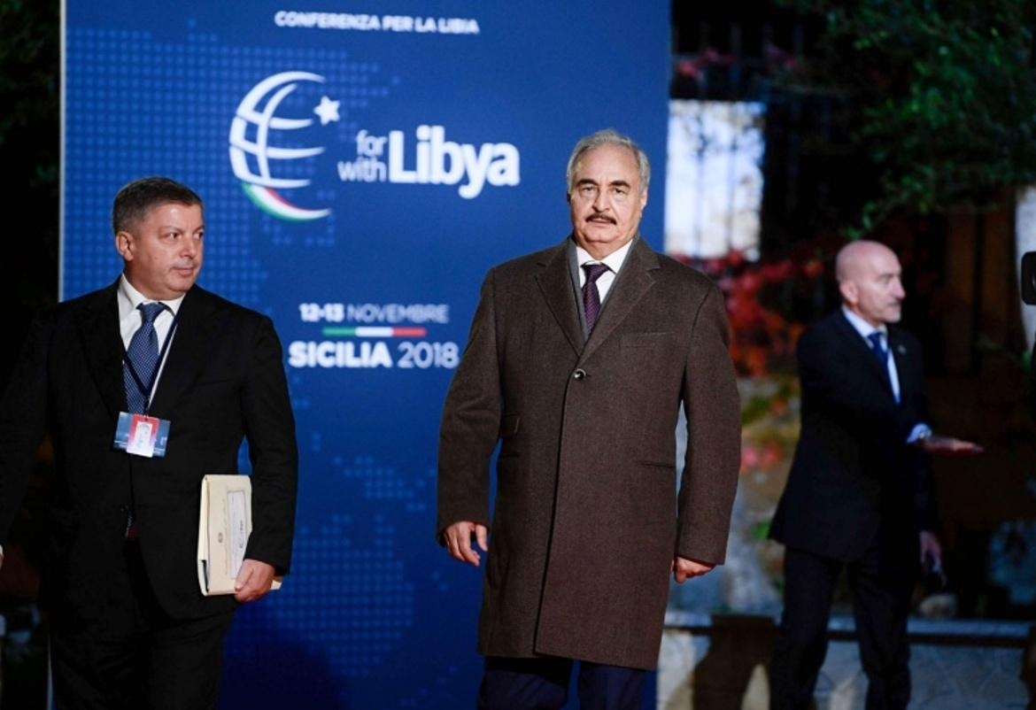 إيطاليا لم تنجح في إقناع حفتر بالمشاركة في مؤتمر باليرمو