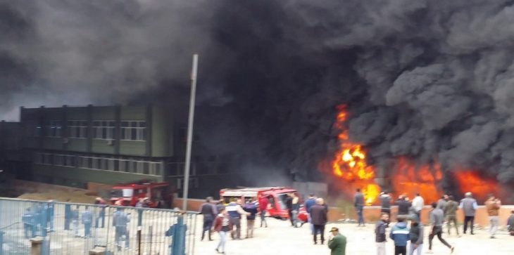 حريق في موقع لتصوير المسلسلات بإسطنبول