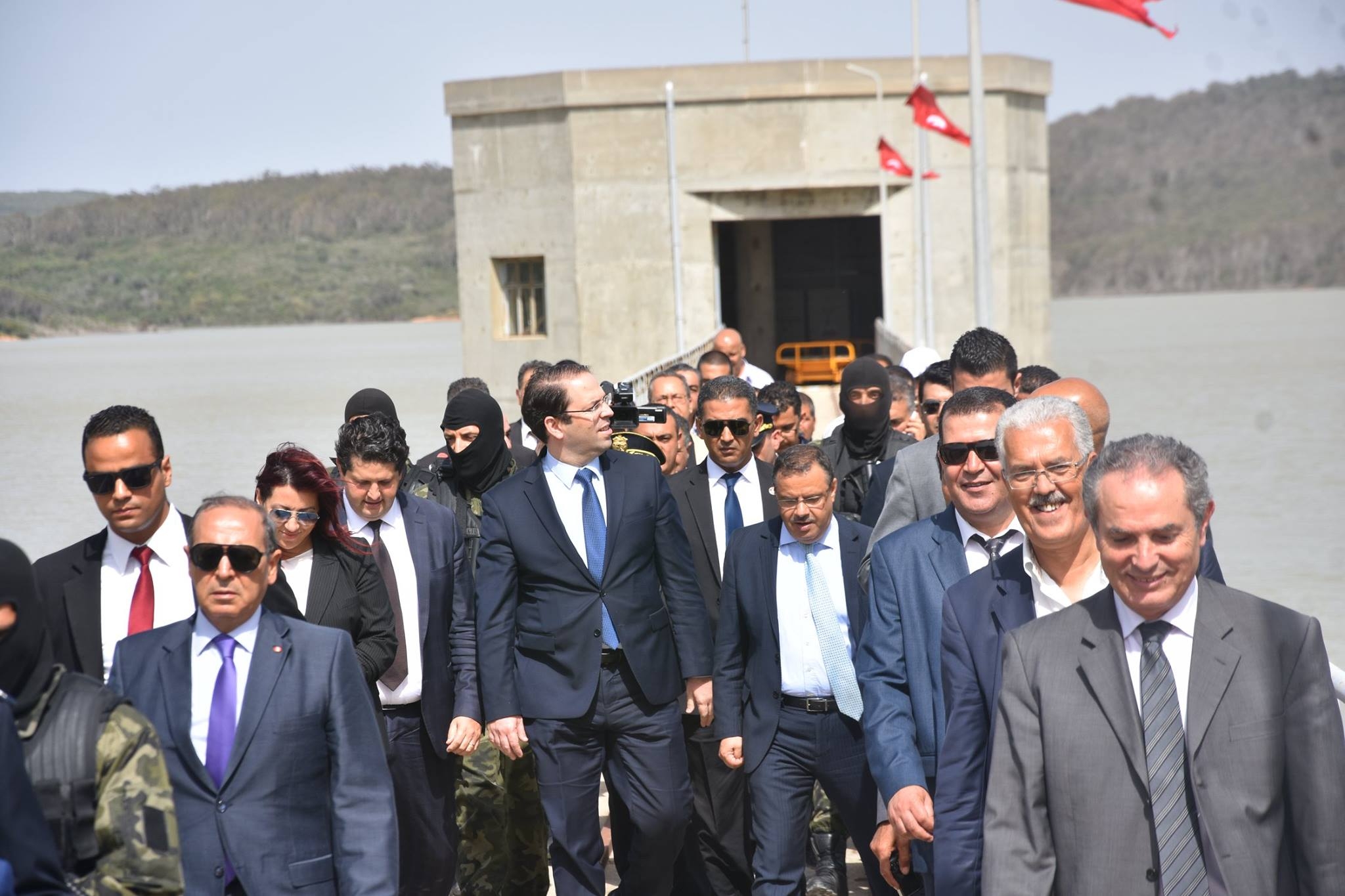 في زيارة ميدانيّة لمعتمديّة سجنان : الشّاهد يطلع ﻋﻠﻰ ﻣﺸﺮﻭﻉ ﺍﻟﻤﺤﺎﻭﺭ ﺍﻟﻜﺒﺮﻯ ﻟﻠﻤﺎء ﺍﻟﺼﺎﻟﺢ ﻟﻠﺸﺮﺍﺏ