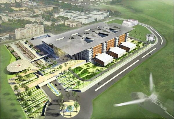 تعطل أشغال المستشفى الجامعي الجديد بصفاقس: لعدم قدرة العمال على متابعة نسق الشركة الصينية