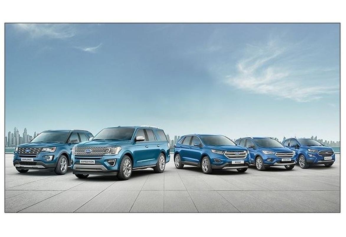 مجموعة كبيرة من السيارات المتعدّدة الاستعمالات SUV من فورد تزخر بالقدرات الهائلة والمرونة الاستثنائيّة لملاءمة أيّ نمط حياة
