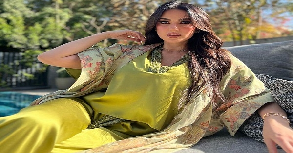 بالصور- درة تتألق بإطلالة رمضانية