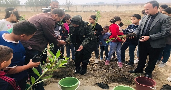 بالصور: وادي مليز تحتفل باليوم الوطني للشجرة