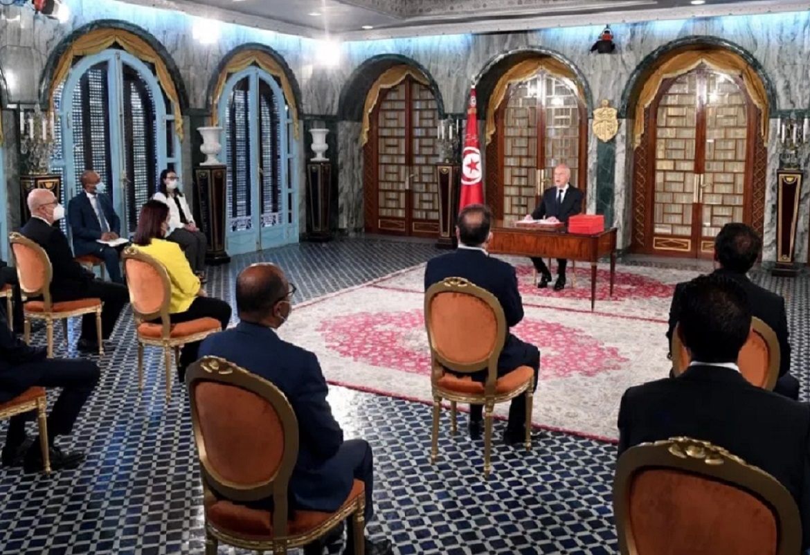 قيس سعيد: 'يكذبون ويقولون إنّ مرجعيتهم الإسلام ويفكرون في الإغتيال والقتل والدماء