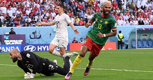 بقيادة أبوبكر.. الكاميرون تخطف تعادلاً ثميناً أمام صربيا بكأس العالم