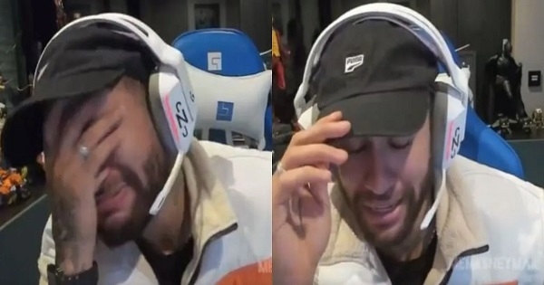 نيمار يبكي بعد خسارته مليون يورو في القمار