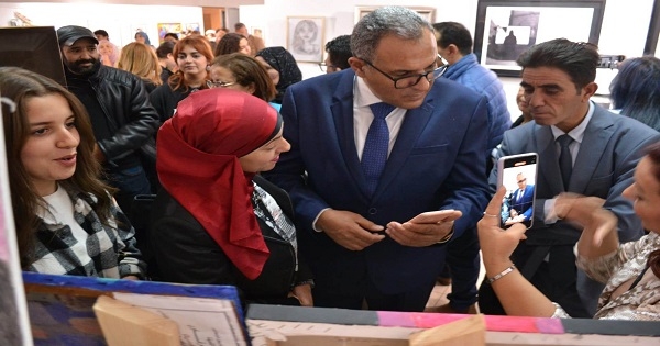 إختتام فعاليات ملتقى الإبداع المدرسي في الخط العربي والفنون التشكيلة