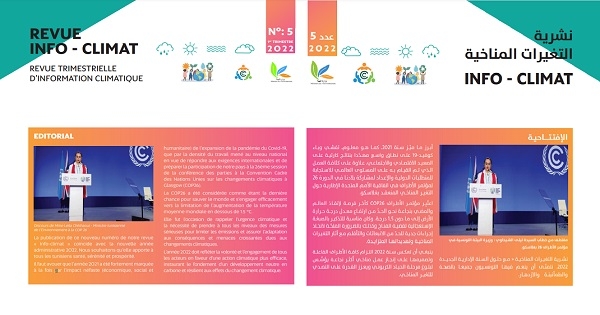Le 5ème numéro de la revue &#039;Info-climat&#039; met les pleins feux sur la COP 26