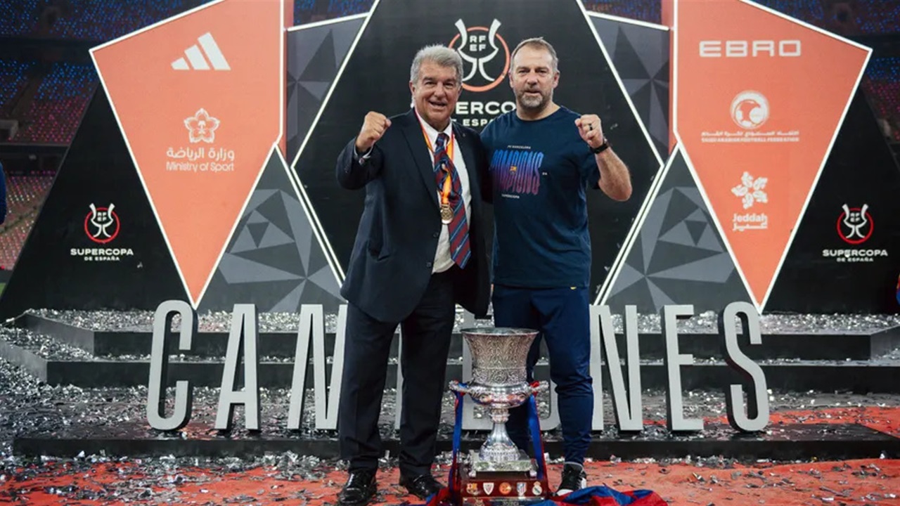 توتر ما بعد الكلاسيكو… لابورتا يستغرب تصرّف مبابي ويشعل الجدل في السوبر الإسباني