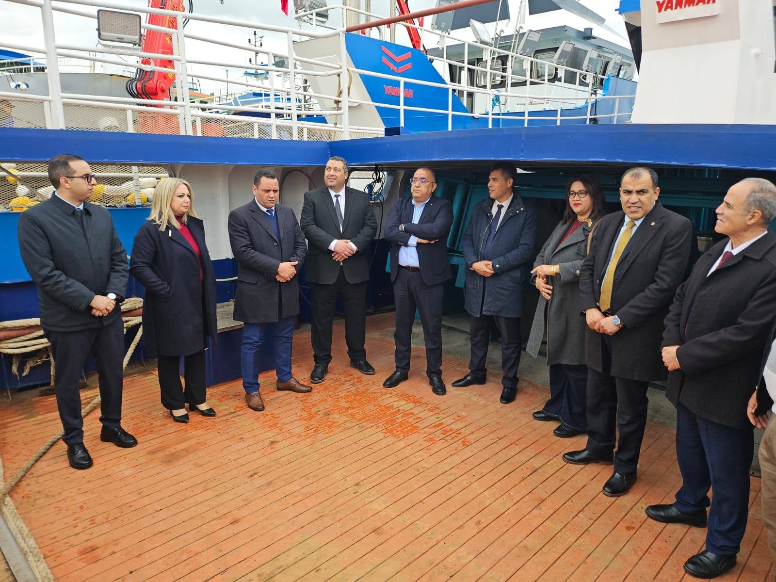 أيادٍ تونسية تصنع الفخر: تدشين 3 مراكب صيد فولاذية عصرية للتصدير والاستغلال المحلي