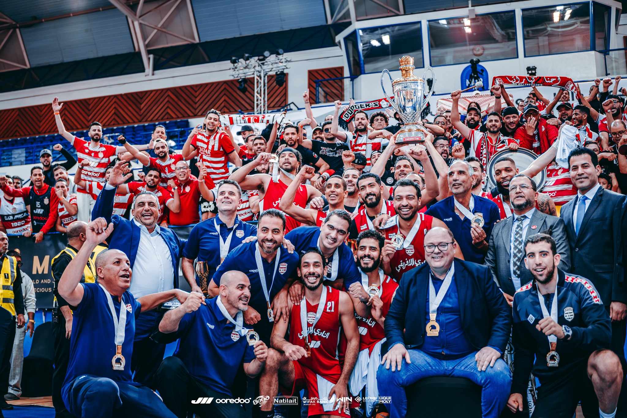 النادي الإفريقي يُتوَّج بطلاً لدبي الدولية!