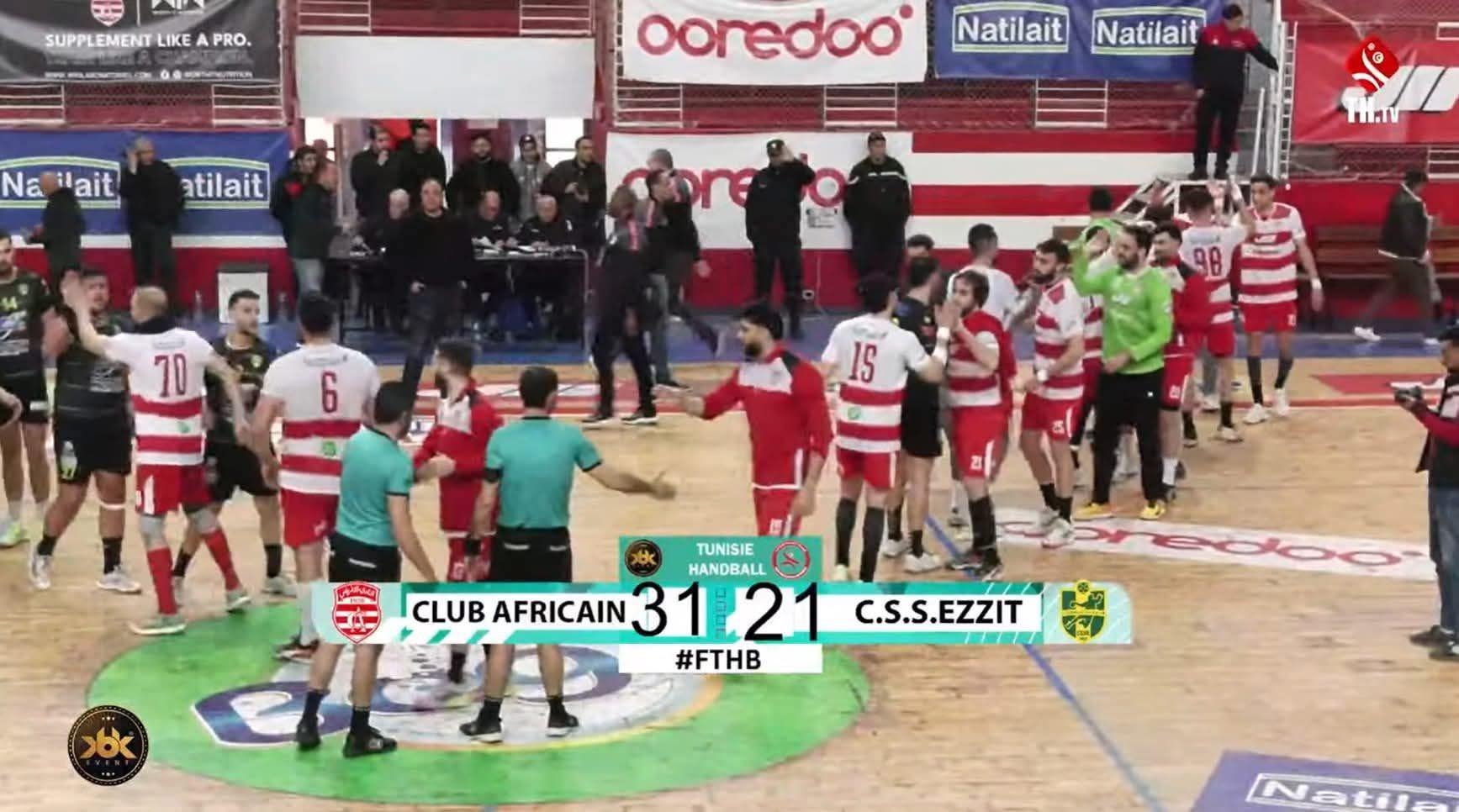 كرة اليد: الإفريقي يحسم الصدارة ويغنم نقاط الحوافز كاملة