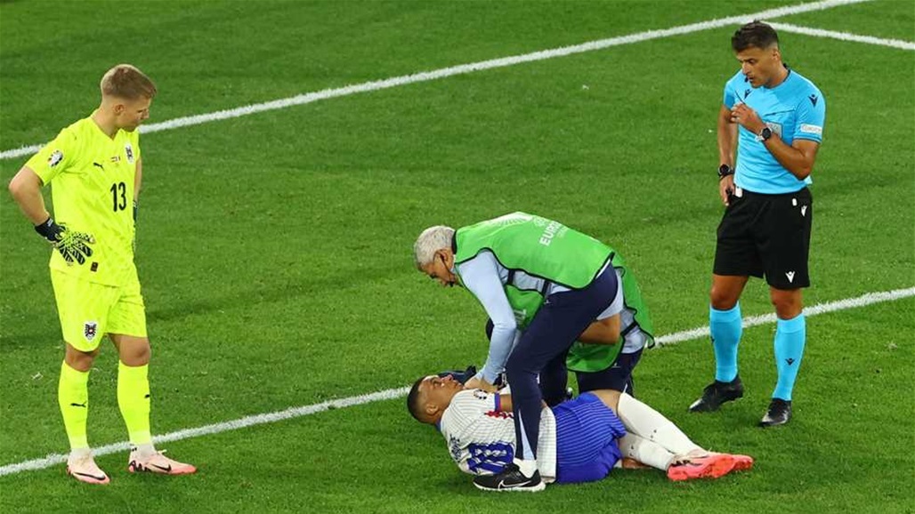 الاتحاد الفرنسي لكرة القدم يصدر بياناً حول إصابة كيليان مبابي في يورو 2024