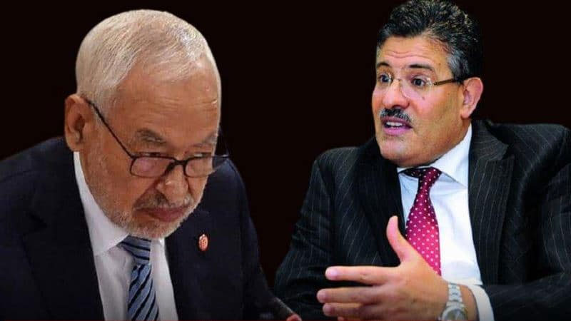حكم بالسجن ثلاث سنوات لرئيس حركة النهضة راشد الغنوشي وصهره رفيق بوشلاكة في قضية التمويل الأجنبي