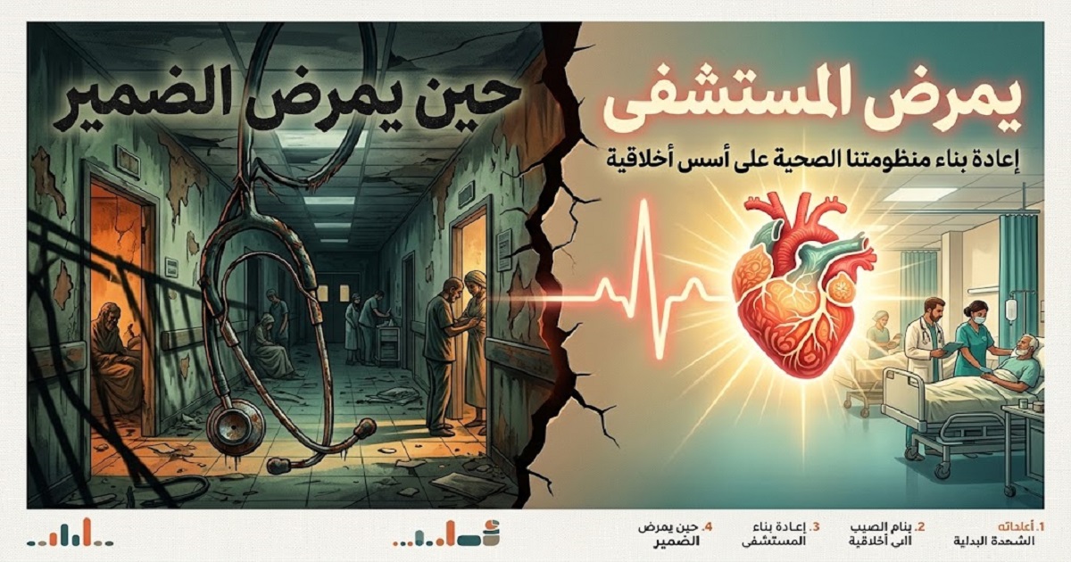 حين يمرض الضمير يمرض المستشفى