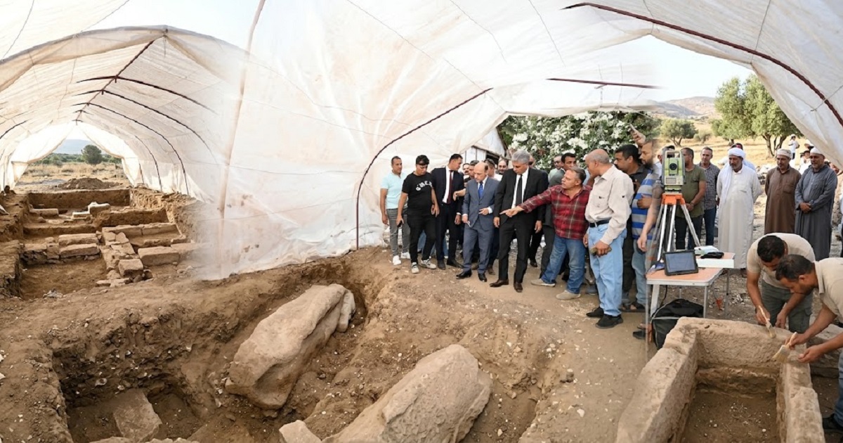 اكتشاف أثري في مصر.. مزارع يعثر على تمثالين ملكيين ضخمين وأحدهما قد يعود إلى رمسيس الثاني!