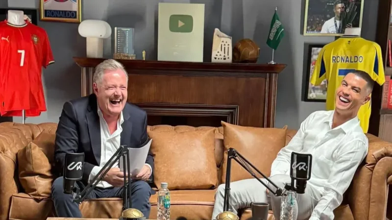 رونالدو يفتح قلبه لبيرس مورغان: «الاعتزال قريب.. وسأبكي يوم الوداع»