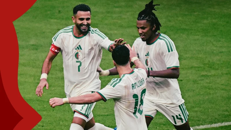 الجزائر تهزّ شباك السودان بثلاثية… انطلاقة قوية لمشوار محاربي الصحراء في أمم إفريقيا