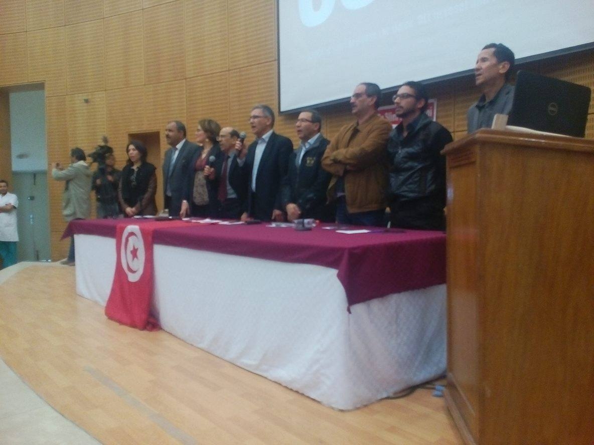 بيان الجلسة العامة لتنسيقية الهياكل الصحية المنعقدة يوم الثلاثاء 14 مارس 2017 بكلية الطب بتونس