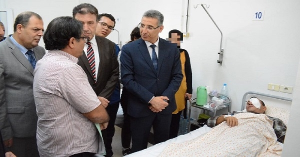 إطارا أمني يفقد إحدى عينيه أثناء تأمينه مباراة النادي الافريقي والملعب النابلي في قاعة القرجاني