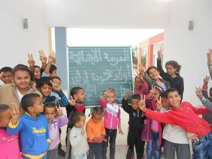 المدرسة الابتدائية أولاد حمودة ڤرڤور تحتفل بعيد الشجرة