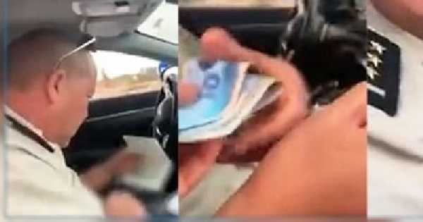 إدارة الحرس الوطني تُوضّح: فيديو لعون مرور يتحصّل على رشوة 