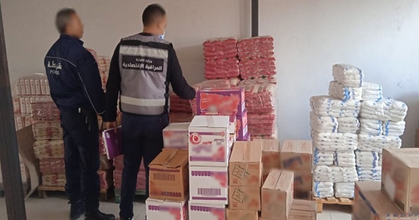 7.5 مليون دينار قيمة المواد الاستهلاكية المحجوزة في إطار مقاومة الإحتكار