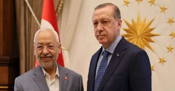 الغنوشي يهنئ أردوغان على فوزه ويعتبره نصرًا للديمقراطية في تركيا